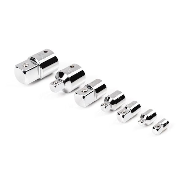1/4, 3/8, 1/2, 3/4 Inch Drive Adapter/Reducer Set (7-Piece)